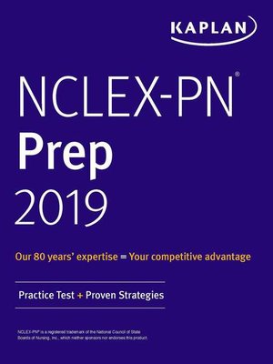 cover image of NCLEX-PN Prep 2019